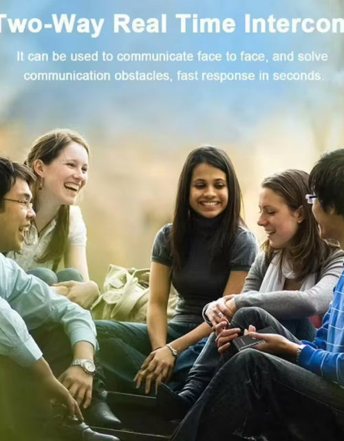 Load image into Gallery viewer, 40 Languages Multi-Intelligent Instant Translation Wireless Voice Translation 2 Way Real-Time Voice Translation Business Travel
