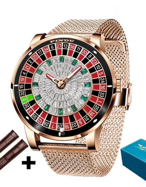 Load image into Gallery viewer, Roulette Series Watch Men&#39;S Poker Fully Automatic Mechanical Watch Luminous Trendy Men&#39;S Watch Large Dial Watch
