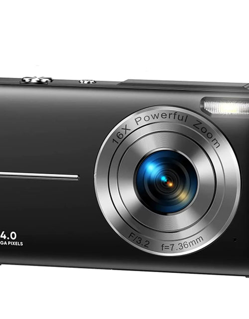 Load image into Gallery viewer, 1080P Digital Camera 44MP 16X Digital Zoom Compact Point and Shoot Camera Portable Small Camera Starter Camera for Teens Students Boys Girls Seniors
