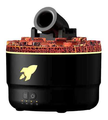 Volcanic Crack Light Cannons Humidifier Aroma Diffuser Cannon Blast Turret Aromatherapy Humidifier Air Humidifier for Bedroom