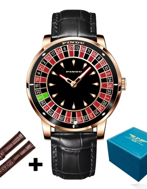 Load image into Gallery viewer, Roulette Series Watch Men&#39;S Poker Fully Automatic Mechanical Watch Luminous Trendy Men&#39;S Watch Large Dial Watch

