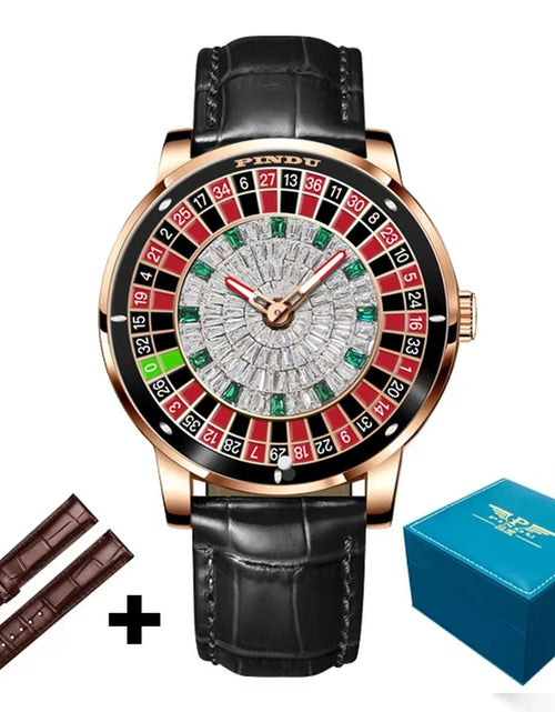 Load image into Gallery viewer, Roulette Series Watch Men&#39;S Poker Fully Automatic Mechanical Watch Luminous Trendy Men&#39;S Watch Large Dial Watch
