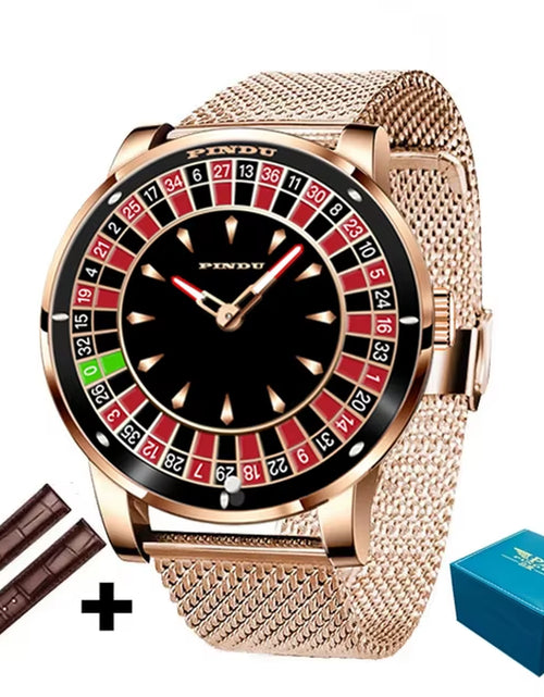 Load image into Gallery viewer, Roulette Series Watch Men&#39;S Poker Fully Automatic Mechanical Watch Luminous Trendy Men&#39;S Watch Large Dial Watch
